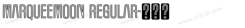 MarqueeMoon Regular字体转换
